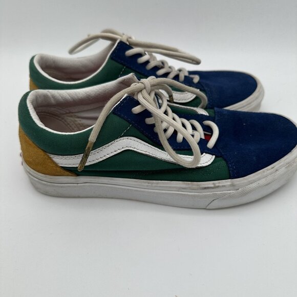 Vans Old Skool Multicolor Suede & Canvas Mens Sneakers Size 5.5 - Picture 5 of 9